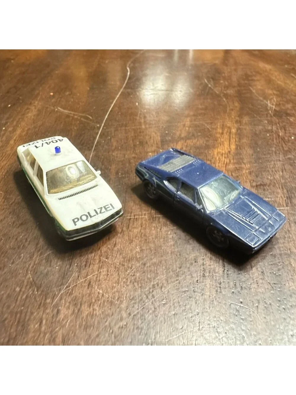 Herpa Plastic BMW Toy Model Lot Police Car
